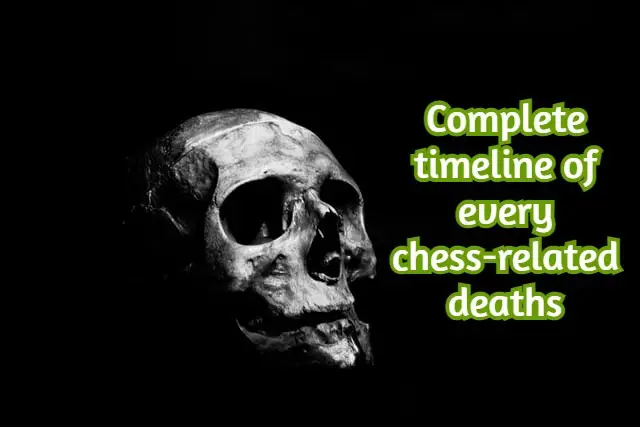 Complete timeline of every chess-related deaths